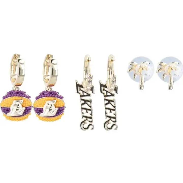 Boucles d'oreilles LOS ANGELES LAKERS ast