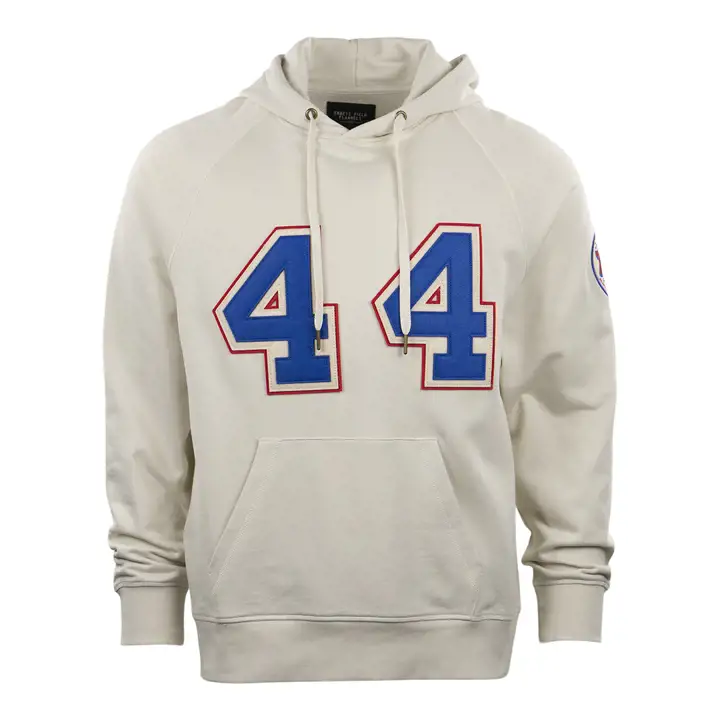 Sweat à capuche Hank Aaron French Terry Script NATUREL