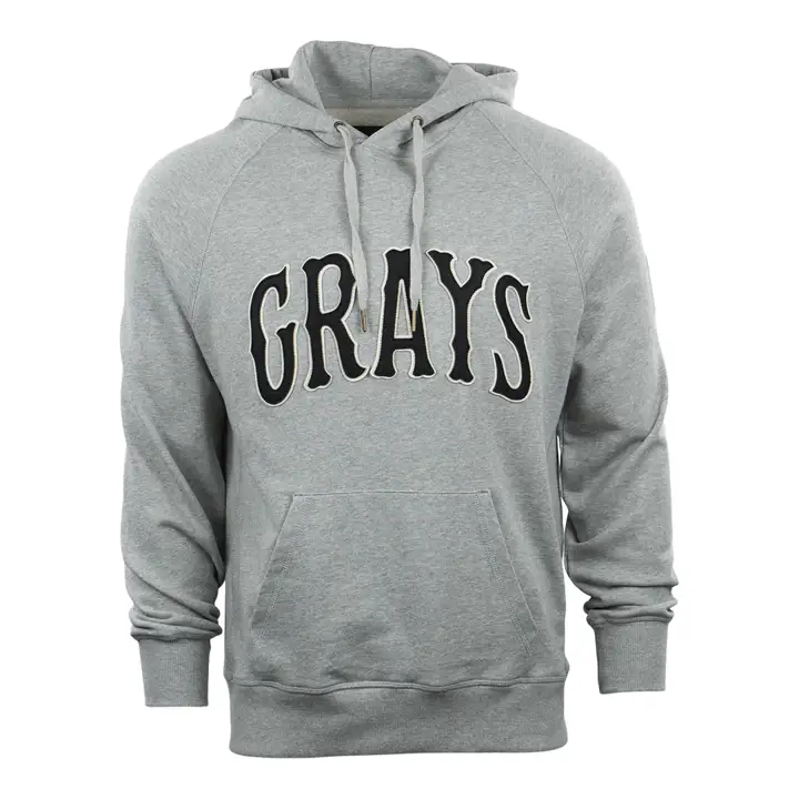 Sweat à capuche Homme molletonné Homestaed Grays gris