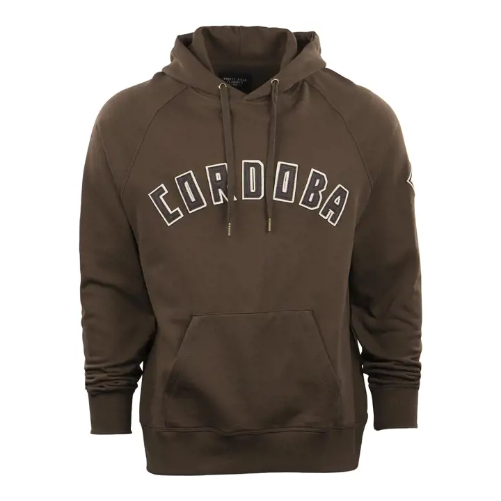 Cordoba Cafeteros French Terry Script Hood BRN