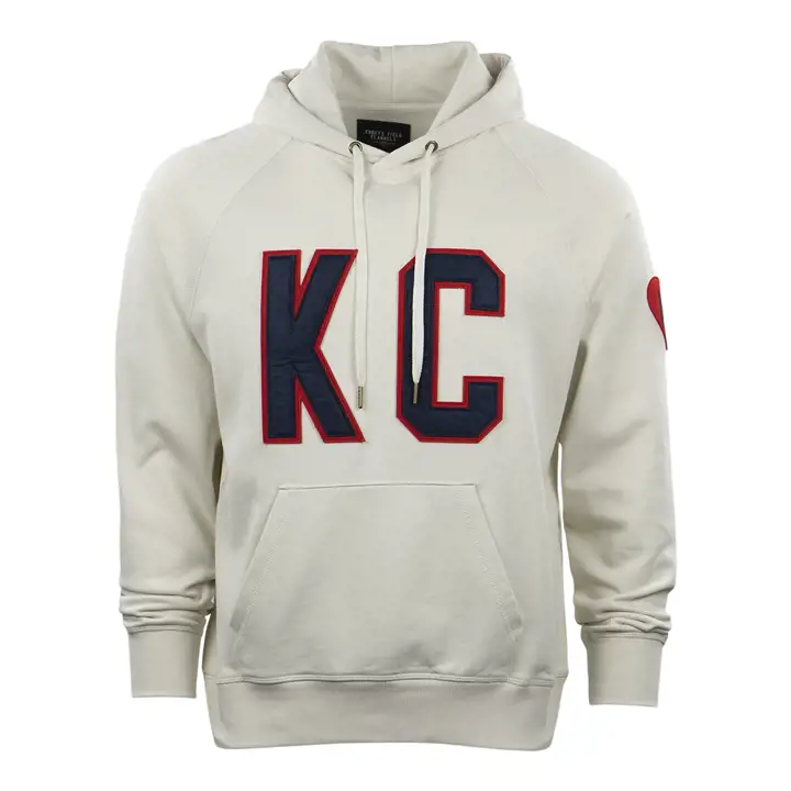 KANSAS CITY MONARCHS French Terry Script Hood NATUREL