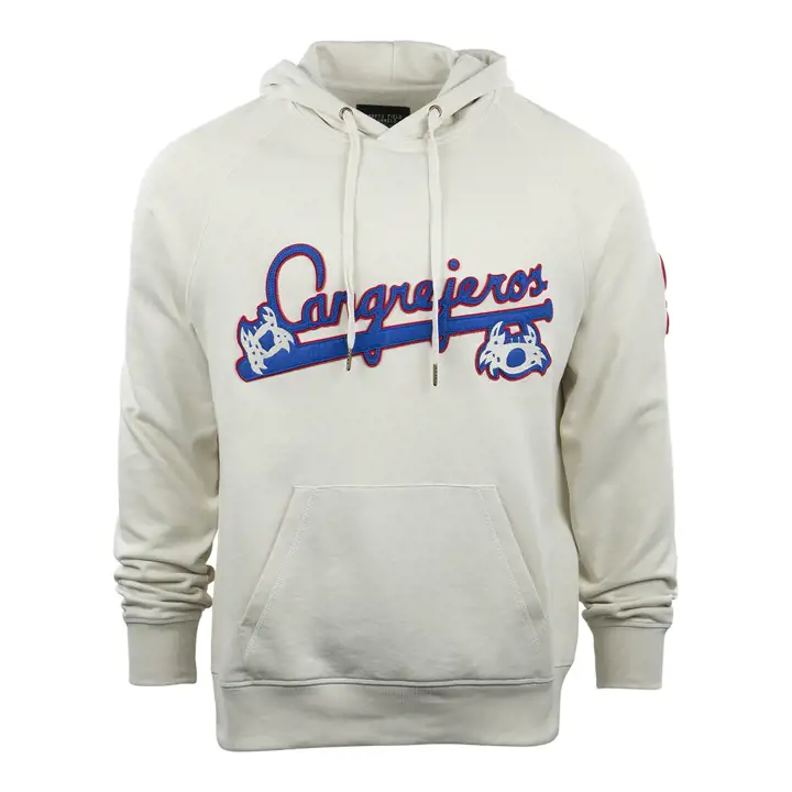 Santurce Cangrejeros French Terry Script Hood NATUREL