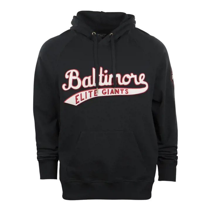 BALTIMORE ELITE GIANTS French Terry Script Capuche NRE