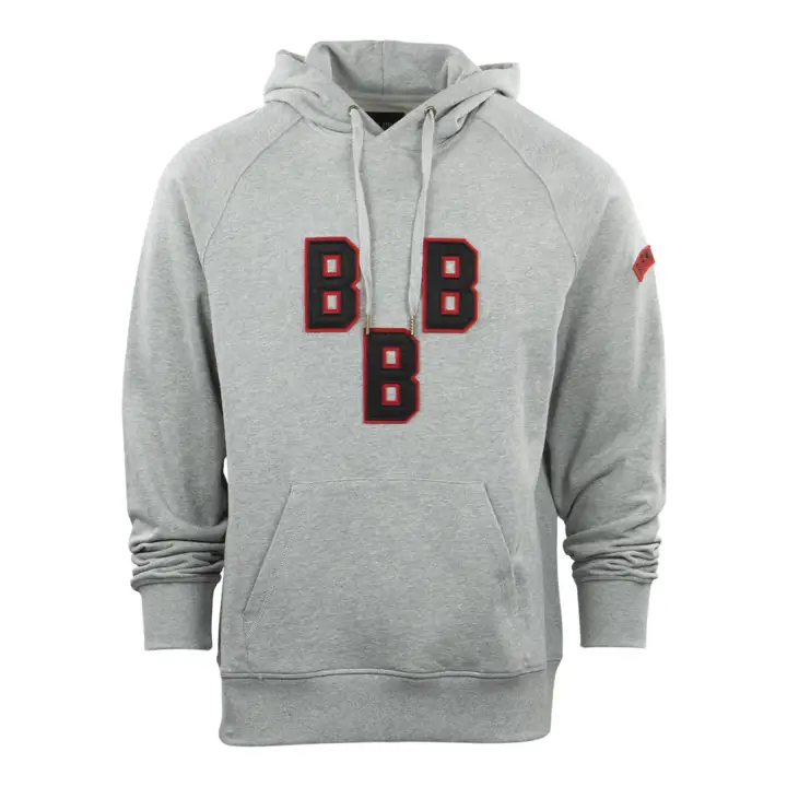 BIRMINGHAM BLACK BARONS French Terry Script Hoodie GRIS