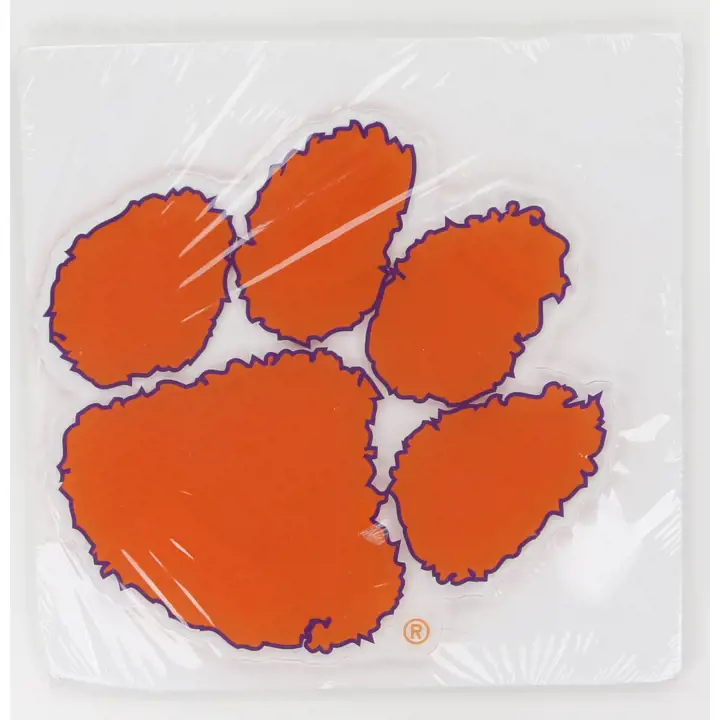 Décoration murale 3D en acrylique 40x40 cm Clemson Tigers