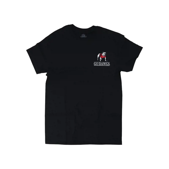 T-shirt noir Georgia Bulldogs NCAA UGA Barn