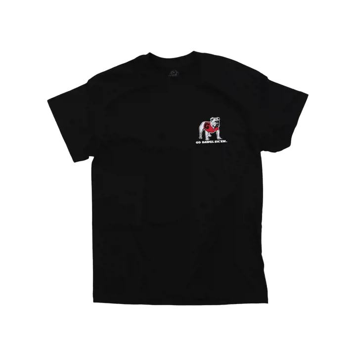 T-shirt Georgia Bulldogs NCAA Sic Em & Repeat Noir