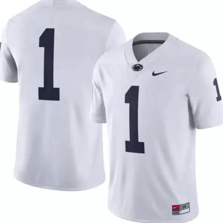 Penn State Nittany Lions M NK GAME JSY ROAD wht