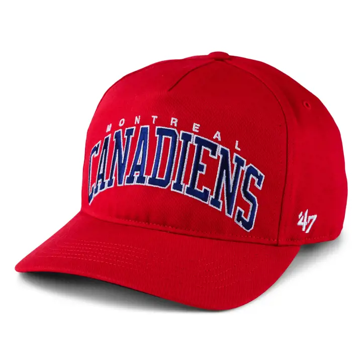 Casquette Rouge Block Arch Hitch des Canadiens de Montréal LNH