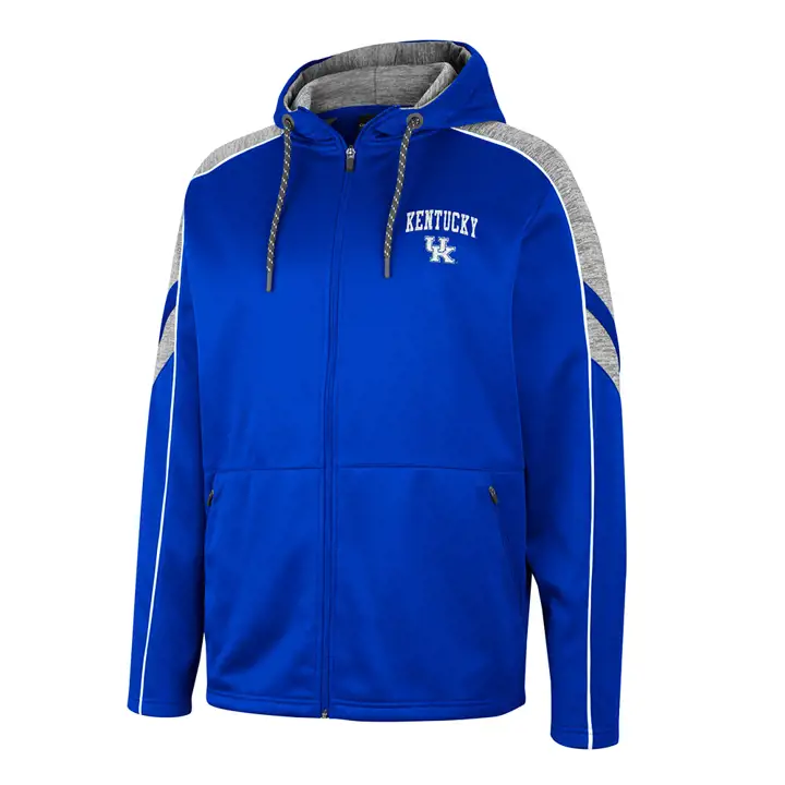 Kentucky Wildcats NCAA Johnson Hoodie Entièrement Zippé 22 RBL