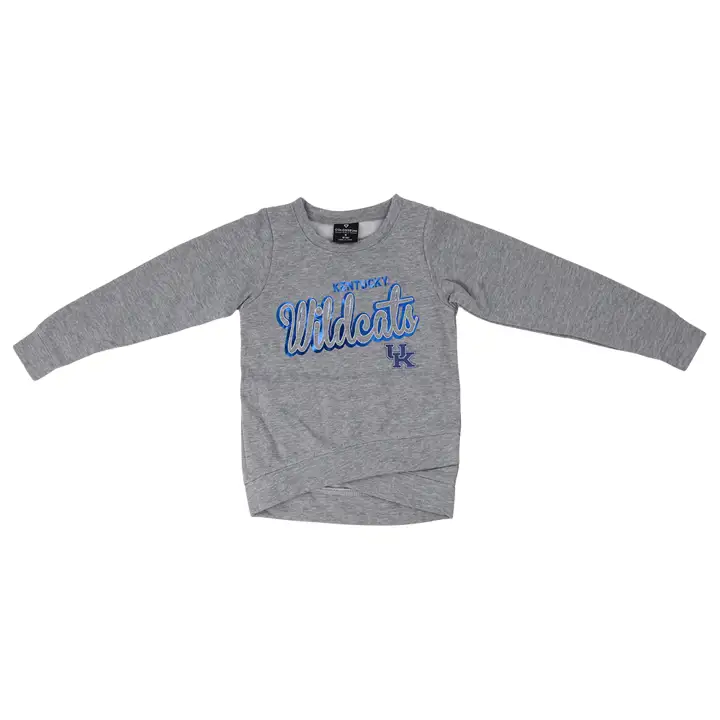 Molleton pull-over Kentucky Wildcats NCAA pour jeunes filles 22 GRY