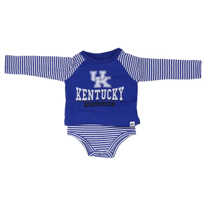 Ensemble Robe rayée/Culotte pour nouveau-né Kentucky Wildcats NCAA 22