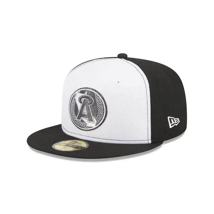 California Angels MLB Yin et Yang 59FIFTY blc/noi/gri