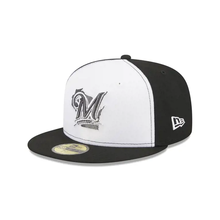Milwaukee Brewers MLB Yin et Yang 59FIFTY blc/noi/gri