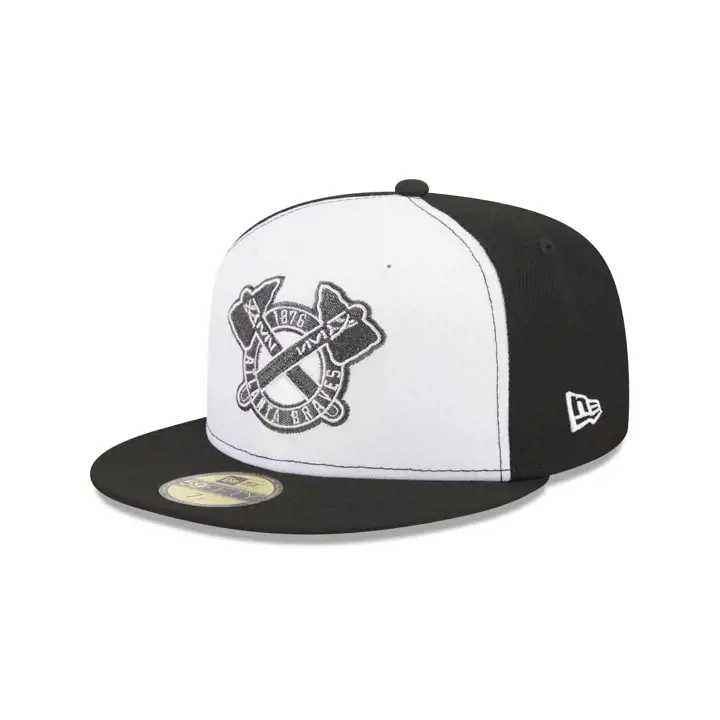 Atlanta Braves MLB Yin et Yang 59FIFTY blc/noi/gri