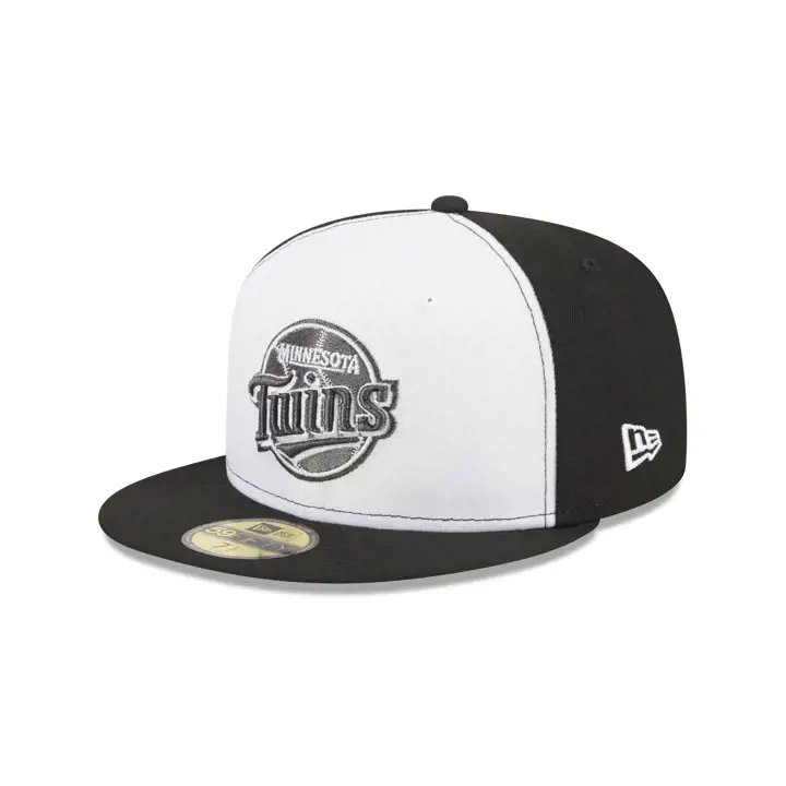 Casquette 59FIFTY MLB Yin et Yang Minnesota Twins blanc/noir/gris