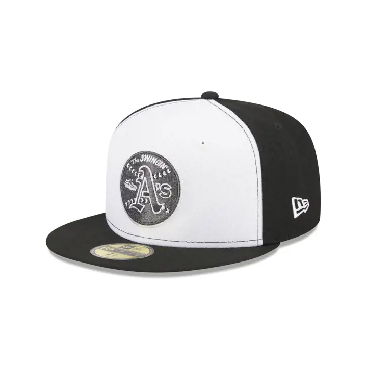 Casquette Oakland Athletics MLB Yin and Yang 59FIFTY blc/noi/gri