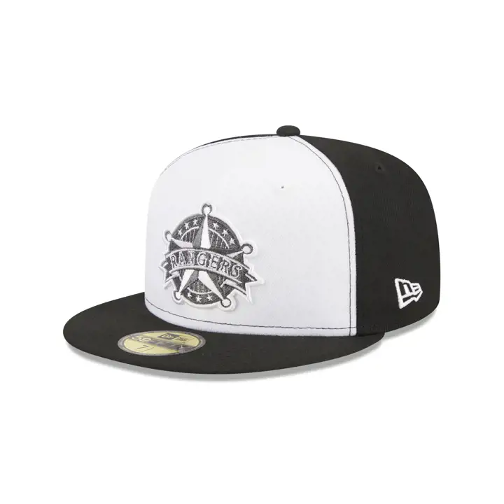 Casquette 59FIFTY MLB Yin et Yang Texas Rangers blc/noi/gri