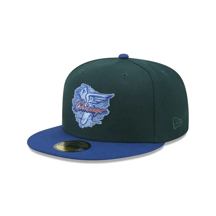 Chicago White Sox MLB Enchanted Forest 59FIFTY vert foncé/bleu/TP