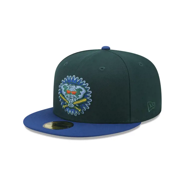 Oakland Athletics MLB Enchanted Forest 59FIFTY vert foncé/bleu/s