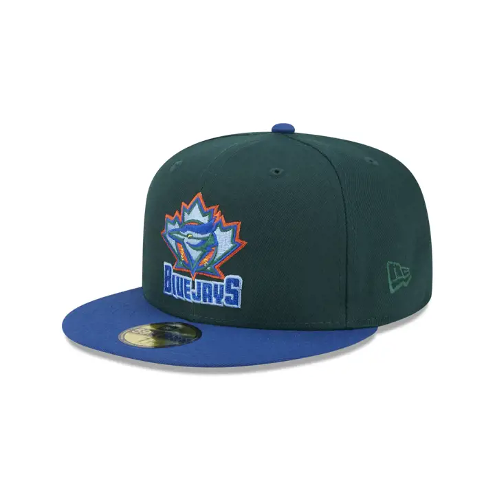 Toronto Blue Jays MLB Enchanted Forest 59FIFTY vert foncé/bleu/s