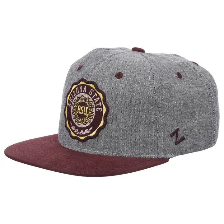 Arizona State Sun Devils NCAA Re-Seal Snap GRIS CHINÉ/MAROON