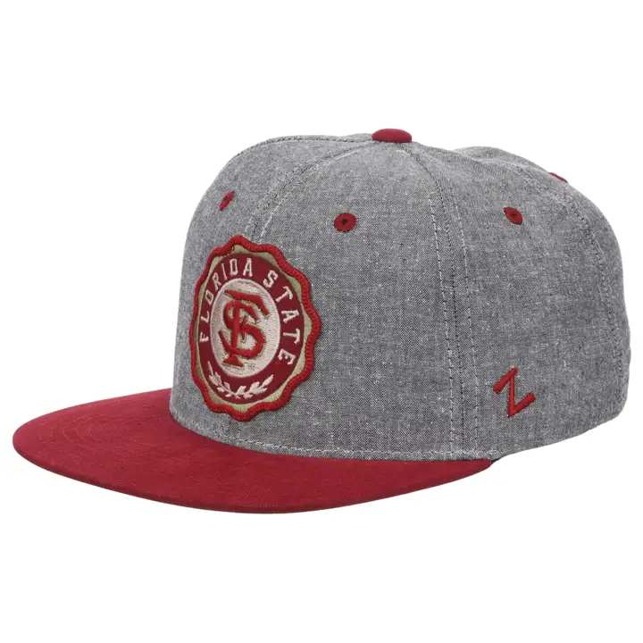 Florida State Seminoles NCAA Re-Seal Snap H-GRIS/MAR