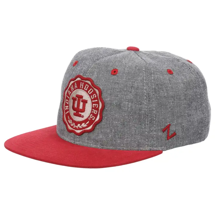 Indiana Hoosiers NCAA Re-Seal Snap H-GRIS/CRAMOISI