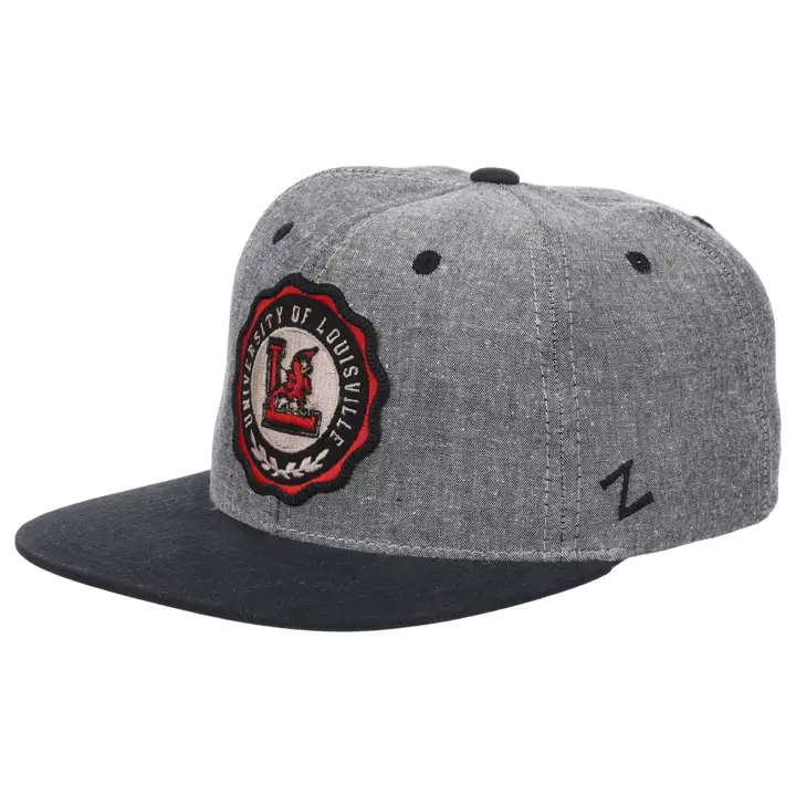 Louisville Cardinals NCAA Re-Seal Snap H-GRIS/ROUGE