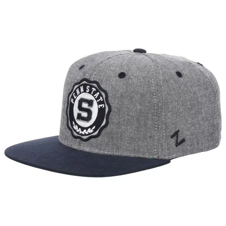 Penn State Nittany Lions NCAA Re-Seal Snap H-GRIS/BLEU MARINE
