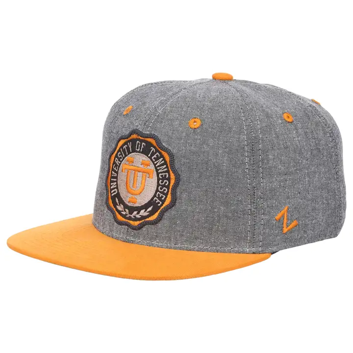Tennessee Volunteers NCAA Refermable Snap Gris Cendré/Orange