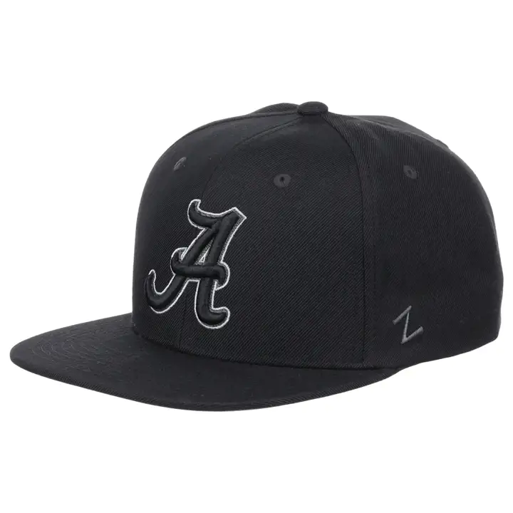 Casquette Alabama Crimson Tide NCAA Curfew Snap BLK/GRY