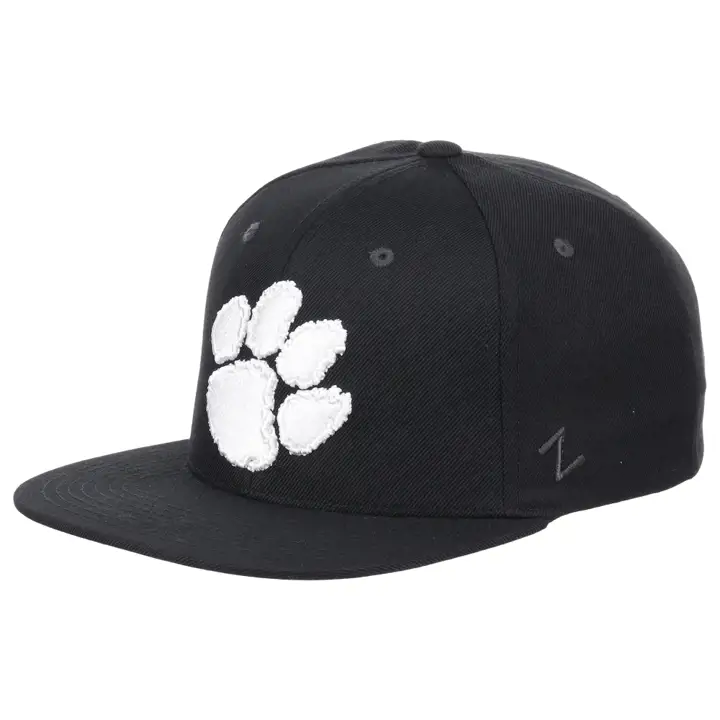 Casquette snapback Clemson Tigers NCAA Couvre-feu NOIR/GRIS