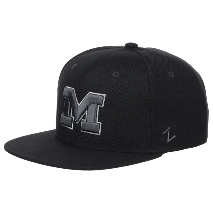 Michigan Wolverines NCAA Curfew Snap NOIR/GRIS