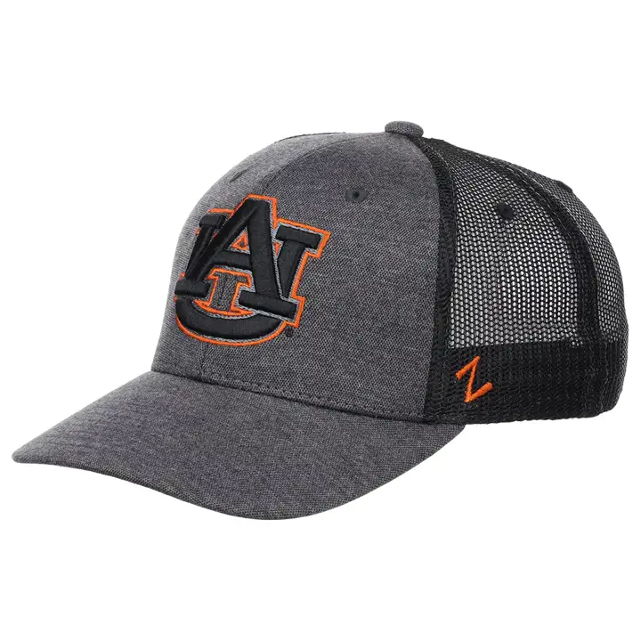 Casquette trucker Auburn Tigers NCAA Randonnée nocturne CHARBON/NOIR