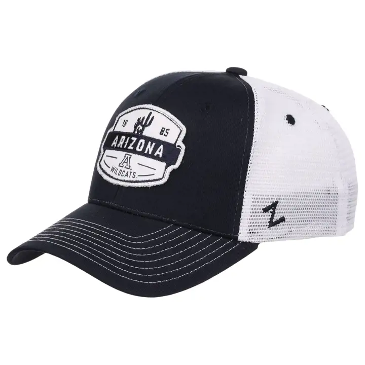 Arizona Wildcats NCAA Bulwark Trucker MARINE/BLANC