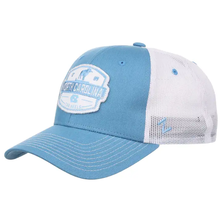 Casquette Trucker NCAA Bulwark Tar Heels de la Caroline du Nord LBL/BNC