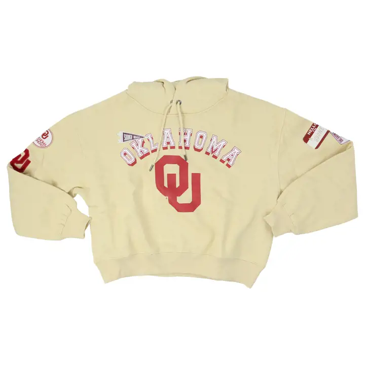 Sweat à capuche Femme Oklahoma Sooners NCAA Esprit d'équipe 22 BLN