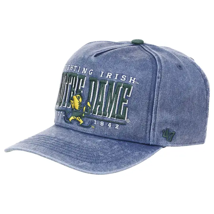 Casquette réglable bleue Notre Dame Fighting Irish Fontana