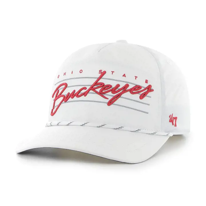 Ohio State Buckeyes Downburst casquette ajustable blanche