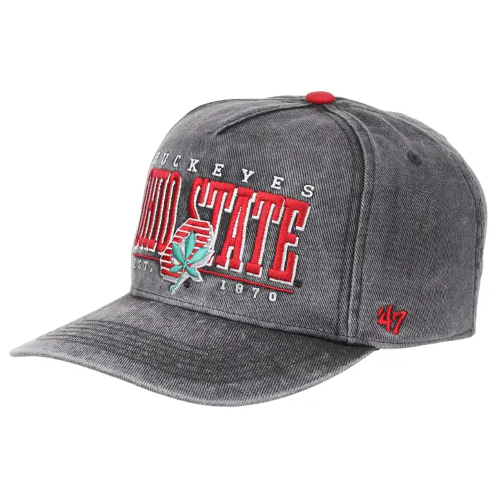 Casquette ajustable Fontana des Buckeyes d'Ohio State - noire