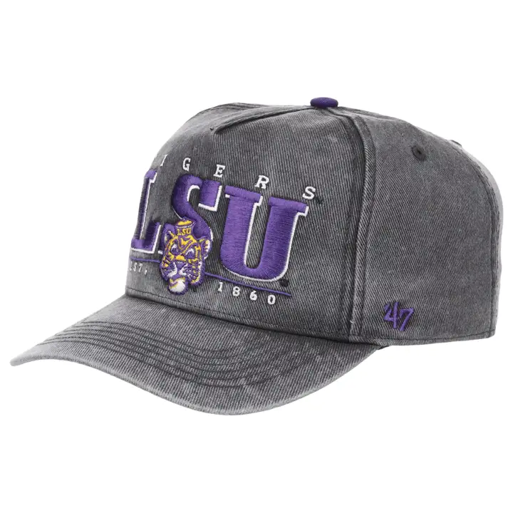 Casquette ajustable L.S.U. Fontana, noire