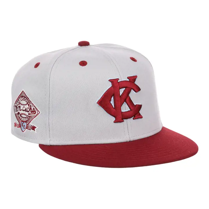 Kansas City Monarchs NLB Storm Chasers Ajustée gey/mar/skbl