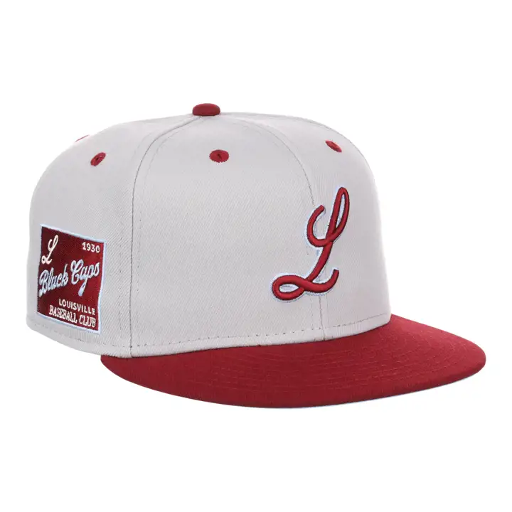 Louisville Black Caps NLB Storm Chasers Fitted  gris/marron/bleu ciel