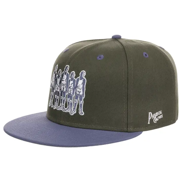 Black Fives Black Fives Mossy Slate Fitted olv/bleu/gris