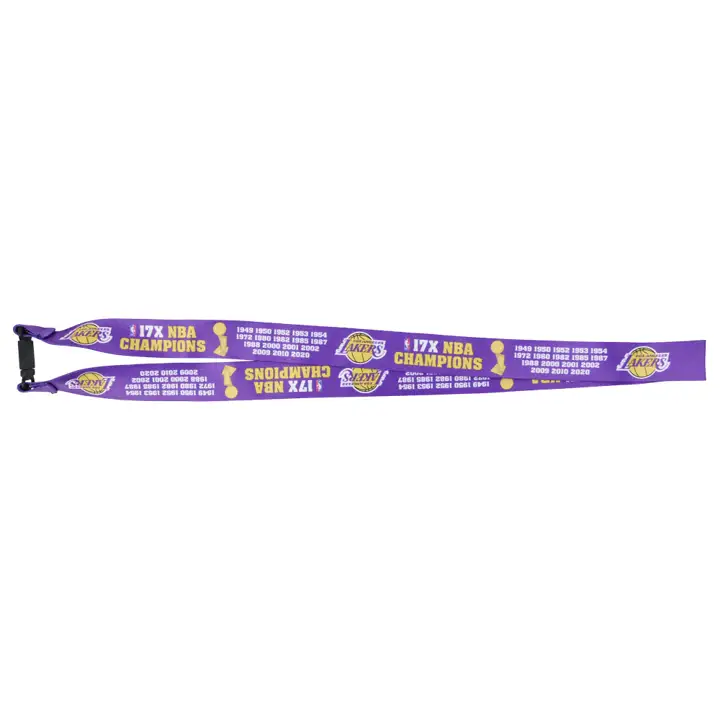 Cordon tour de cou Dynastie des Lakers de Los Angeles