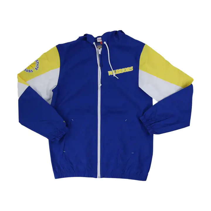 COUPE-VENT ZIPPÉ INTÉGRAL WARRIORS NBA THROW IT BACK Mitchell & N