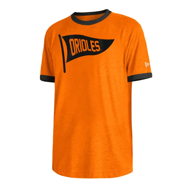 T-shirt Bicolore Orioles MLB NE Coop or/noir