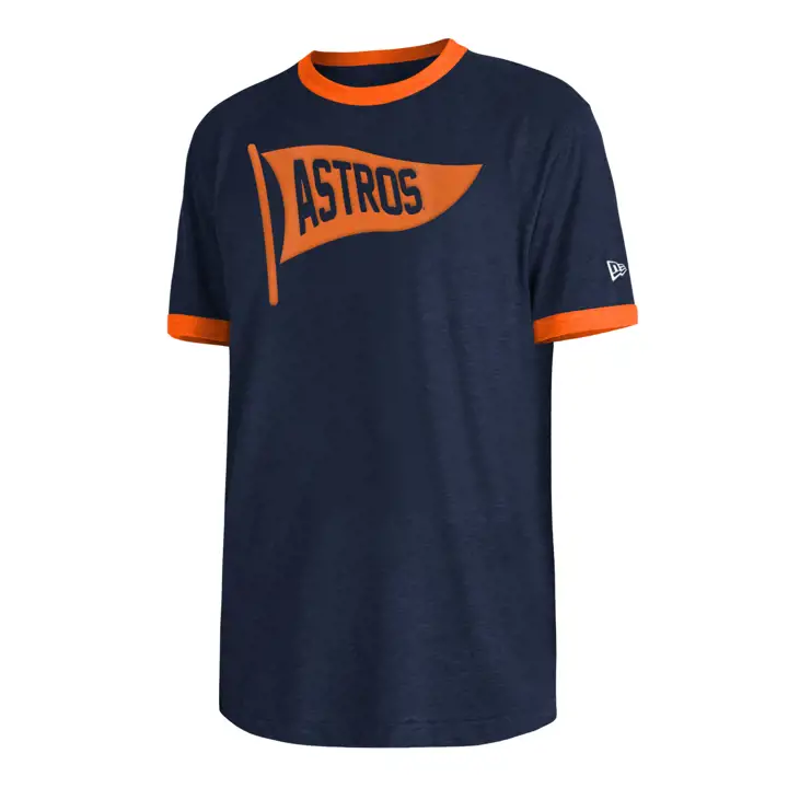 T-shirt Houston Astros MLB NE Coop Ringer BLEU MARINE