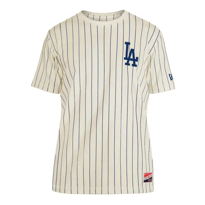 Los Angeles Dodgers MLB NE Coop Pinstripe Crew Top III IVO